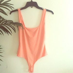 Pink Salmon Bodysuit